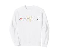 Fourth Wedding Anniversary 4 years for wife and husband Sweatshirt
