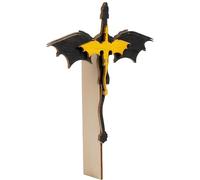 Fourth Wing Double Dragon Book Insert, Book Marks for Workplace Desk Shelves Cabinet, Book Shelf Holder, Fantasy Romance Merch, Gifts for Bookish, For Reading Men Women, Bookshelf Decor