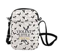 Fourth -Wing Inspire Crossbody Bag Violent Little Thing Inspire Messenger Bag Fourth-Wing Merch Riders Quadrant Gift (Violent Little CB UK)
