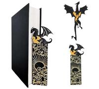 Fourth Wing Merch Bookmark, Book Merch, Acotar Merch, Fantasy Bookmark, Dragon Head Bookend, Dragon, 2 Pieces, Magnetic Metal Retro Bookmark, Gadgets Gifts for Big Boy