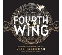 Fourth Wing Officially Licensed Fan Art 2027 Wall Calendar