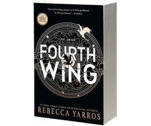 Fourth Wing Sprayed Edges By Rebecca Yarros - New Copy - 9781649377371