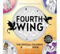 Fourth Wing: The Official Coloring & Sticker Book: Includes 2 Pages of Stickers to Color (Dover Adult Coloring Books)