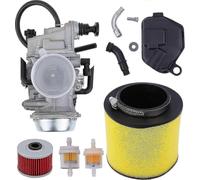 Fourtrax 300 Carburetor Fits Honda TRX300 TRX300FW 1988-2000, 00-06 Rancher 350 All Models, With Fuel Filter Air Filter P20250110275 SZRH A-G