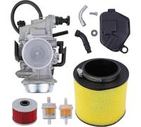 Fourtrax 300 Carburetor Fits Honda TRX300 TRX300FW 1988-2000, 00-06 Rancher 350 All Models, With Fuel Filter Air Filter