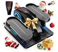 FOUSAE Under Desk Elliptical Machine for Home, 2 in 1 Electric Pedal Exerciser with 15 Adjustable Speed & 3 Auto Mode, Cross Trainer with Remote Control, Leg Exerciser for Senior Low-Impact Workouts