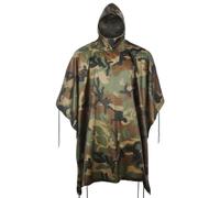Fousam Rain Poncho, Military Tactical Poncho Camo Multi Use Waterproof Rain Coat