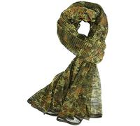 Fousam Sniper Veil,Camo Mesh Net Tactical Scarf for Hunting Shooting Wild Photography Military Outdoor Activities
