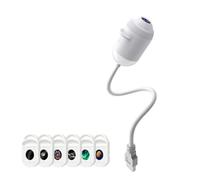 FOUTP Holographic Night Light Projector, HD Smart 5D Star Galaxy Projector Light with Adjustable Brightness,360 Mini USB Plug and Play Starry Lights with Films for Bedroom Ceiling Wall Decor (6)