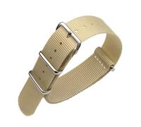 FOUUA Nylon Watch Straps Band NATO Style Choice of Color, Length & Width 18mm 20mm 22mm Replacement Ballistic Straps for Men Women