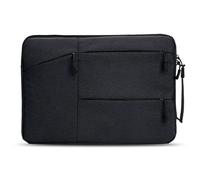 FOVAOK 15.6 inch Laptop Messenger Carrying Bag Case Sleeve for Suitable for All Models of Computers 15.6'' Computer Briefcase for Women Men(Black,14inch(38x26x2cm))