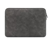 FOVAOK 2 Pcs Water-proof Leather Laptop Bag Sleeve 13 14 15 Inch Case for Suitable for All Models of Computers Notebook Computer Case(Brown,For 13-13.3 inch)