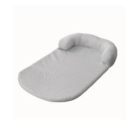FOVAOK Cooling Summer Dog Bed Ice Silk Cooling Pet Mat Foam Sleeping Sofa Kennel Removeable Summer Cooling Fabric Dog Bed Pet Cushion(BLUE,S)