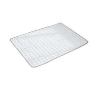 FOVAOK Dog Cooling Mat Summer Pad Pet Mat Bed for Dogs Cat Blanket Sofa Breathable Summer Washable Pet Supplies Accessories(Light Grey,XXL 150x100 cm)