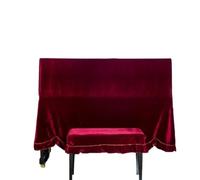 FOVAOK Dustproof Piano Cover Cloth Pleuche Dust Cover for Upright Piano Musical Instrument Parts Waterproof Cloth