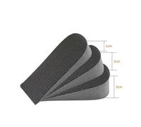 FOVAOK Invisible Height Increase Insole Cushion Unisex Black Shoe Heel Taller Insoles for Feet Women Men Unisex Quality Foot Shoe Pads(Men,2cm)