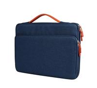 FOVAOK Laptop Bag for Notebook Computer for Suitable for All Models of Computers Sleeve Case Cover(Blue,13.3-14 inch)