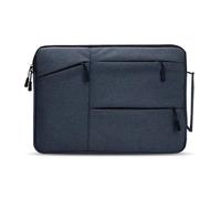FOVAOK Laptop Carrying Case Fits For 13-15.6 Inch Laptop And Tablet Shoulder Strap Durable Water-Repellent Fabric Business Casual School(BLUE,15.6 Inch)