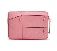FOVAOK Laptop Carrying Case Fits For 13-15.6 Inch Laptop And Tablet Shoulder Strap Durable Water-Repellent Fabric Business Casual School(Pink,13.3 Inch)