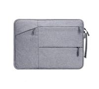 FOVAOK Laptop Carrying Case Fits For 13-15.6 Inch Laptop And Tablet Shoulder Strap Durable Water-Repellent Fabric Business Casual School(Light gray,14 Inch)