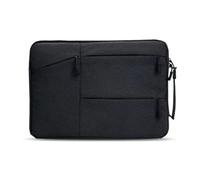 FOVAOK Laptop Carrying Case Fits For 13-15.6 Inch Laptop And Tablet Shoulder Strap Durable Water-Repellent Fabric Business Casual School(Black,12 Inch)