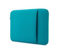 FOVAOK Laptop Inner Bag 11/13/14/15/16/17 Inch Computer Bag Protective Cover, Front Pocket Can Power, Multifunctional Laptop Bag(Lake Blue,15-15.6inch)