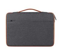 FOVAOK Laptop Sleeve Bag 13 14 15 15.6 Inch Notebook Pouch For Shockproof Computer Briefcase Travel Business Men Case(Grey,14-15.4 inch)