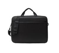 FOVAOK Large Size Laptop Bag Shockproof Protective Laptop Case 15.6 17 Inch Strap Carrying(Black,15.6 inch)