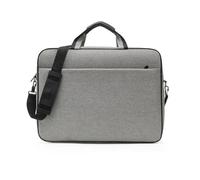 FOVAOK Large Size Laptop Bag Shockproof Protective Laptop Case 15.6 17 Inch Strap Carrying(Grey,17 inch)