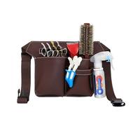 FOVAOK Professional Barber Scissors Bag Waist Pack Pouch Hairdressing Hair Salon Tool(CF,2PCS)