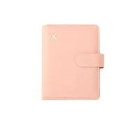 FOVAOK RFID Passport Cover PU Leather Man Women Travel Passport Holder with Credit Card Holder Case Wallet Protector Cover Case(Pink)