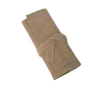 FOVAOK Roll Up Scissors Pouch Professional Barber Salon PU Holster - Holder for Haircutting Scissors Shear Hairdressing Holder Case Bag(Beige,2PCS)