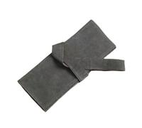 FOVAOK Roll Up Scissors Pouch Professional Barber Salon PU Holster - Holder for Haircutting Scissors Shear Hairdressing Holder Case Bag(Gray,1PCS)