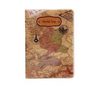 FOVAOK Women Men Travel Waterproof Passport Cover Fashion Unisex Business Card Passport Documents Holder Wallet Purse Bag(C)