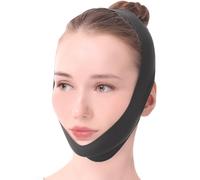 Fovcos V Line Lifting Mask, V Shaped Face Mask, V Shaped Contouring Face Mask, Face Lifting Strap, Face Toning Belts, Jaw Exerciser, Washable and Reusable