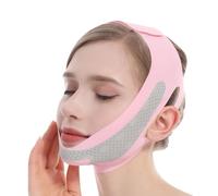 Fovcos V Line Lifting Mask, V Shaped Face Mask, V Shaped Contouring Face Mask, Face Lifting Strap, Face Toning Belts, Jaw Exerciser, Washable and Reusable