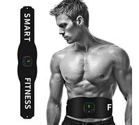 Fovely Ab Toning Belt Ab Electrical Muscle Stimulator Trainer 6 Modes Abdominal Waist Trimmer for slims, weight Loss, toning Belt