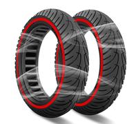 FOVNOT 8.5 Inch Solid Tires, Electric Scooter Replacement Tires for Xiaomi M365/Pro/1S/Pro2/Essential/Gotrax Gxl V2/Gotrax XR - Front or Rear - Honeycomb Design (2 PCS)