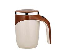 FOVNOT Self Stirring Mug, Automatic Magnetic Stirring Coffee Mug Auto Magnetic Mug Electric Stirring Mug Magnetic Stirring Cup for Coffee/Milk/Tea/Hot Chocolat