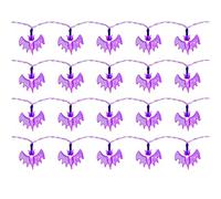 Fovolat Bat String Lights | Dust-Proof LED Bat String Lights with 20 LEDs,9.8ft Decorative Halloween String Lights with 2 Modes for Halloween Outdoor and Indoor Decorations