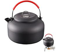 Fovolat Camping Kettle 1.4L - 0.8L/1.4L Aluminum Alloy Coffee Tea Pot,Lightweight Water Kettle for Hiking Picnic, Fast Heating Outdoor Gear for Boiling Water