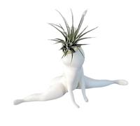 Fovolat Funny Big Booty Ghost Planter | Resin Air Plant Holder | Hilarious Funny Ghostface Big Booty Garden Display Planter | Home/School/Desk/Study/Bedroom Decoration Gift