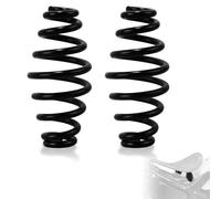 FOVPLUE 4" Seat springs for Solo Seats,Barrel Motorcycle Seat Spring universal for Harley Sportster XL883 1200 Bobber Chopper Custom Application, for Honda Yamaha Kawasaki Suzuki,Black