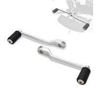 FOVPLUE Heel/Toe Shifter Levers w/Shift pegs, Front + Rear Shifter Pegs for Harley '86-'17 FL Softail, 88-Later Touring CVO Road Glide Street Glide Electra Glide Road King and '08-up Trike, CR#1