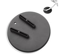 FOVPLUE Jiffy Stand Coaster, Kickstand Pad for Harley all motorcycles w/side stand,for Touring FL Sportster XL/XR FX/FXR/FXD/FLD/Dyna Softail FLST/FXST Pan America VRSC LiveWire,Black