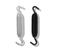 FOVPLUE Kickstand Spring, Jiffy Stand spring for Harley Touring 2007-2024 and Softail 2007-2018, for Road Glide Road King Street Glide Electra Glide Tri Glide Ultra Limited, Chrome Plated+Black