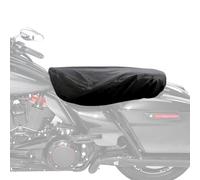 FOVPLUE Seat Rain Cover,Water-Resistant Two-Up Seat Bra Fits Seats up to 32" L x 17" W,Universal for Harley Touring CVO Electra Glide Street Glide Road Glide Road King,Dyna,Softail,Sportster,Indian