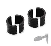 FOVPLUE Universal Motorcycle Highway Peg Mount Spacers/Rubber Bushings, Convert 1.25'' Footpeg Mount to 1'' Engine Guard/Crash Bar,for Harley Sportster Dyna/Honda/Yamaha/Kawasaki/Suzuki/Triumph/BMW