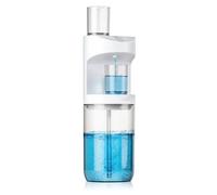 FOVVZDIL Automatic Mouthwash Dispenser for Bathroom 19.36Oz Rechargeable Electric Mouthwash Dispenser Touchless Wall Mounted with Reusable Magnetic Cups Perfect for Kids and Adults