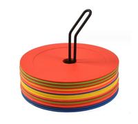 Fowecry 10Pcs Marker Disc Basketball Sports Speed Agility Training Markers,Portable Training Equipment